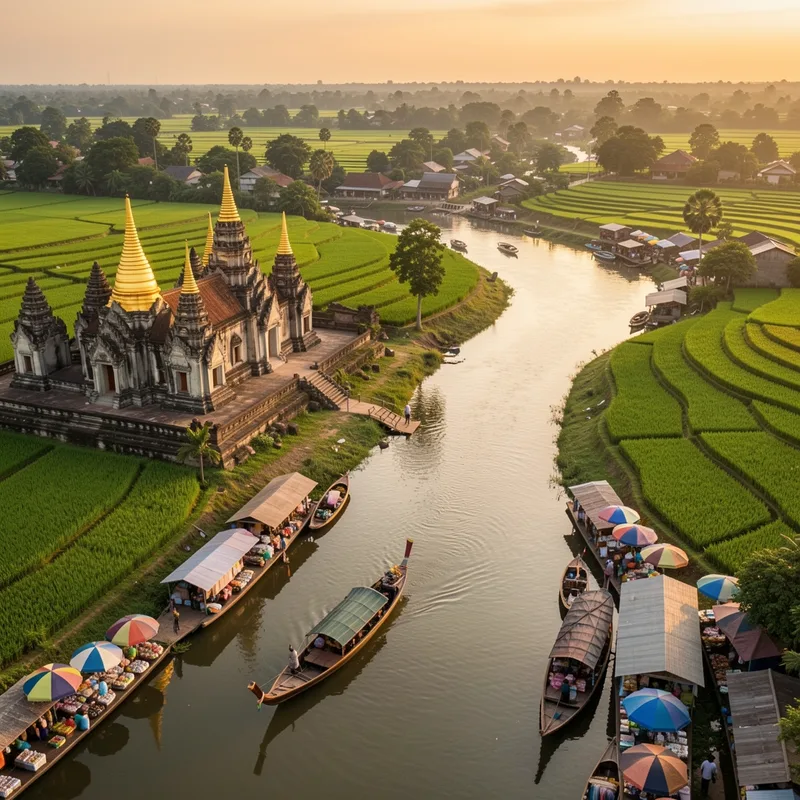 Circuit en Asie plusieurs pays : Vietnam, Cambodge, Thaïlande et Laos