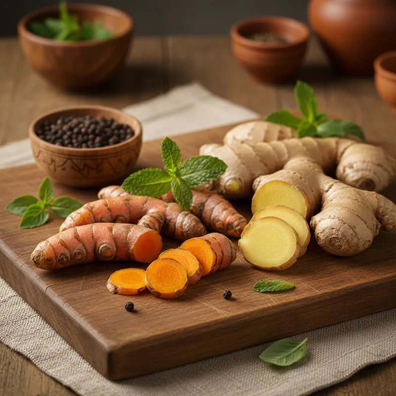 Curcuma et gingembre : deux superaliments venus d'Asie