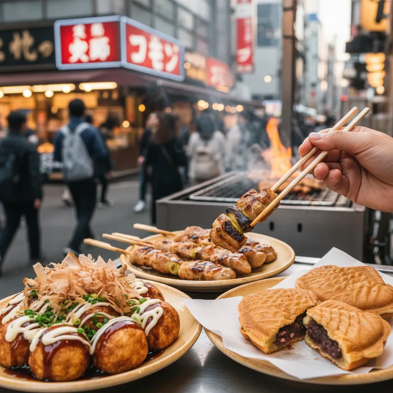 Street food à Tokyo : 10 spécialités à déguster